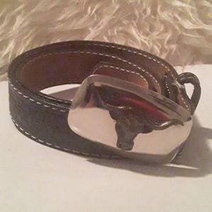 Boy's 3D Western Belt